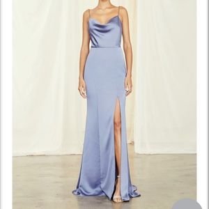 Amsale Chloe Dress in Slate